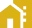 Yellow house icon with a chimney