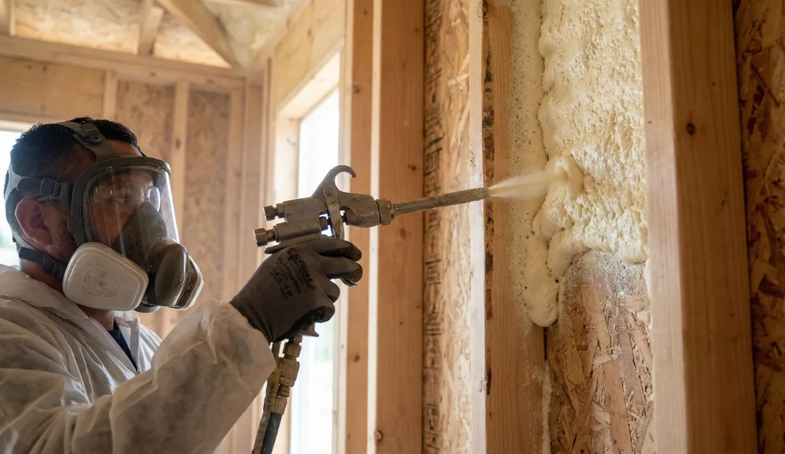 spray foam insulation
